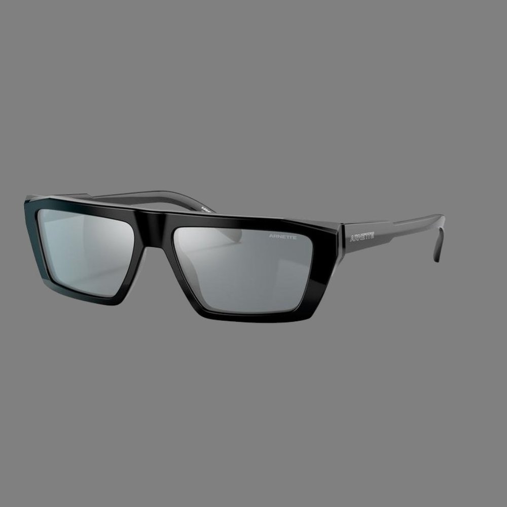 Arnette - Men’s Sunglasses Black frames Dark Gray